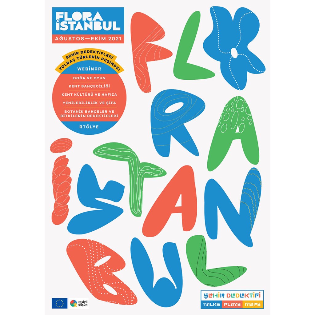 Flora İstanbul Poster - Şehir Dedektifi